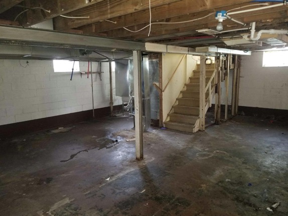 Before Basement Remodel